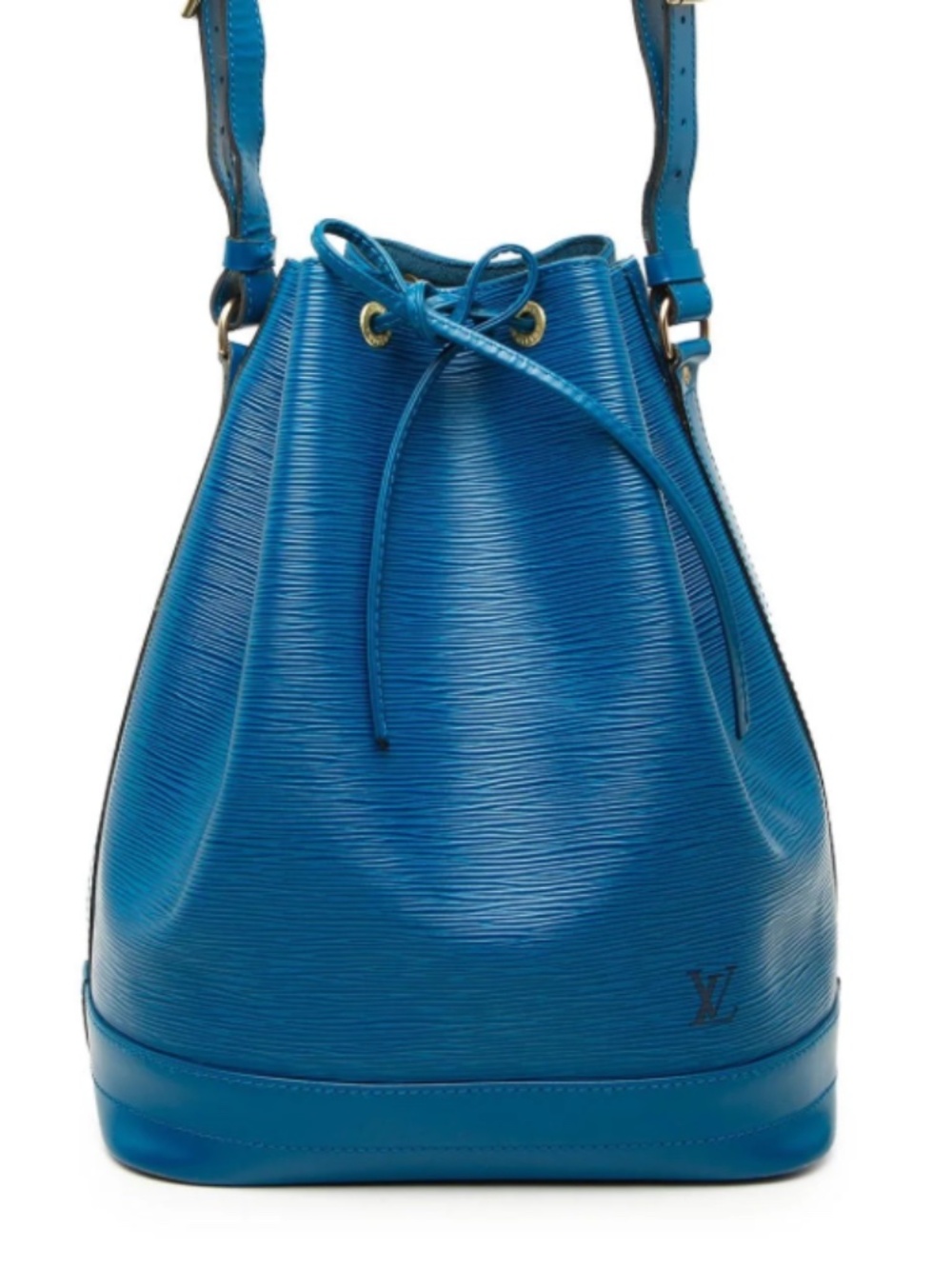 Authentic Louis Vuitton Epi Noe GM Blue